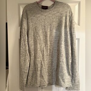 Black Brown 1826 Heather Gray crewneck sweater